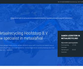 Metaalrecycling Hoofddorp B.V.