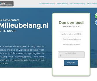 http://www.milieubelang.nl