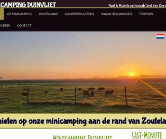 http://www.minicamping-duinvliet.nl