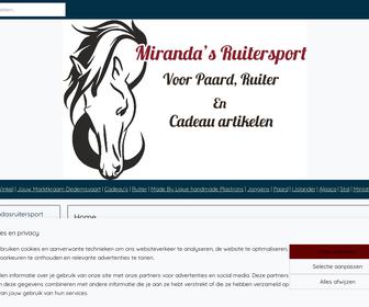http://www.mirandasruitersport.nl