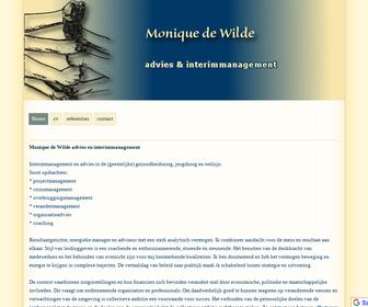 Monique de Wilde advies en interimmanagement