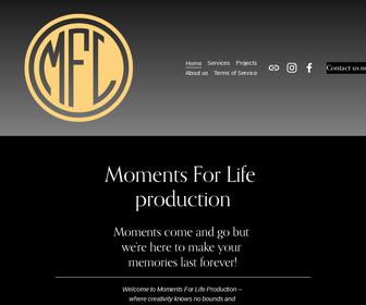 Moments for Life Production