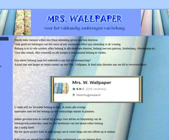 Mrs. W. Wallpaper