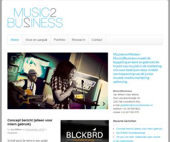 http://www.music2business.nl