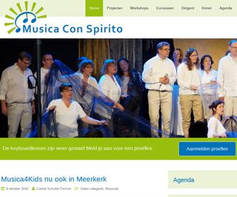 http://www.musicaconspirito.nl