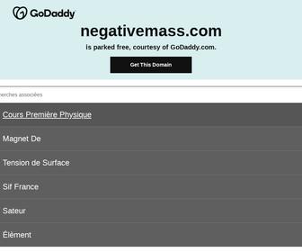 Negative Mass