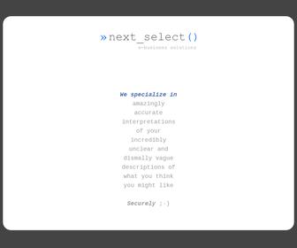 https://www.nextselect.nl