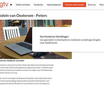 van Oosterom Vertalingen