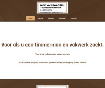 Nick van Baarsen Timmerwerken