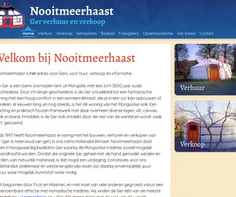 http://www.nooitmeerhaast.nl