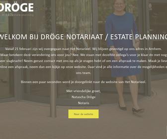 Dr&ouml;ge Notariaat-Estate planning