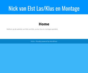 Nick van Elst las/ klus & montagebedrijf
