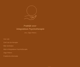 Praktijk voor Integratieve Psychotherapie Olga Pieters