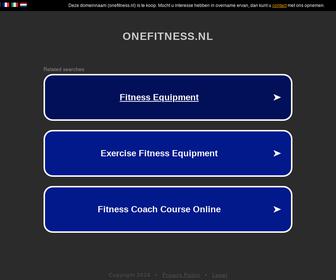 http://www.onefitness.nl