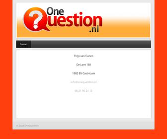 http://www.onequestion.nl