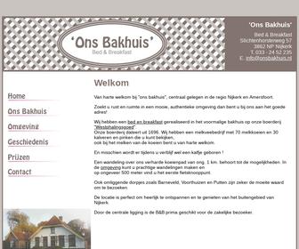 http://www.onsbakhuis.nl