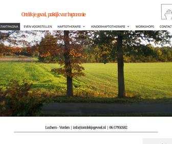 Ontdek je gevoel, praktijk voor haptonomie. Lochem - Vorden