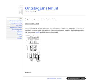 http://www.ontslagjuristen.nl
