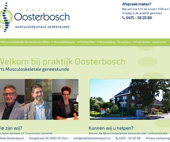 Orthomanuele praktijk Oosterbosch