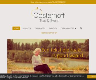 http://www.oosterhofftextevent.nl