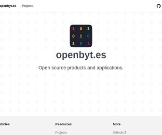 https://www.openbyt.es