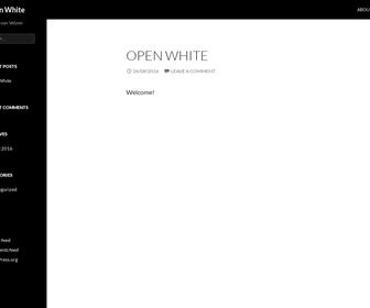 Open White