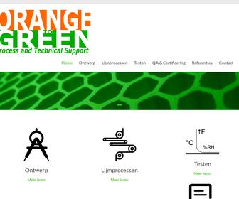 Orange to Green, Process and Technical Support