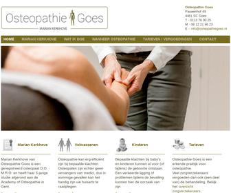 Osteopathie Goes Marian Kerkhove