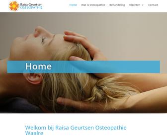 Raisa Geurtsen Osteopathie