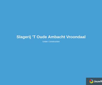 'T Oude Ambacht Vroondaal