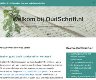 http://www.oudschrift.nl