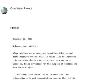 http://www.overwaterproject.com