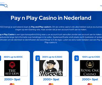 Pay n Play casinos