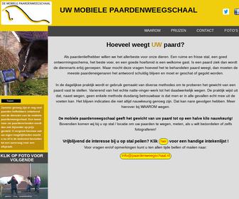 Mobiele Paardenweegschaal