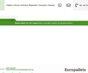 Pallet Recycling Nederland B.V.