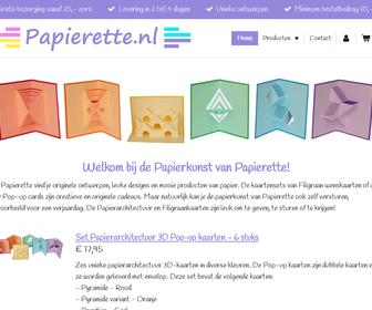 http://www.papierette.nl