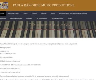 Paula Bär-Giese Music Productions pianoles en zangles