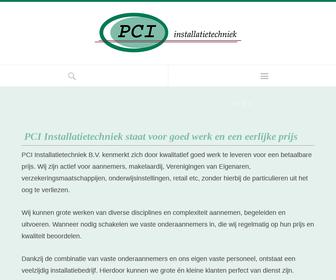 PCI Installatietechniek B.V.
