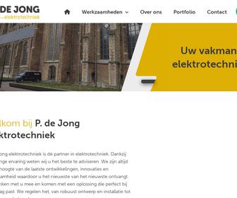 P. de Jong Elektrotechniek B.V.
