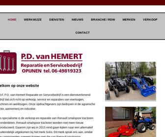 P.D. van Hemert Reparatie en Servicebedrijf