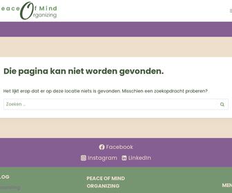 http://peaceofmindorganizing.nl