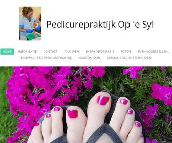 http://www.pedicurepraktijkopesyl.nl