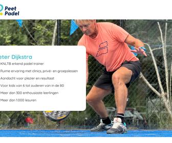 http://www.peetpadel.nl