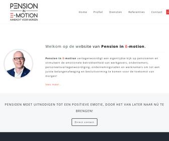 Pension in E-motion