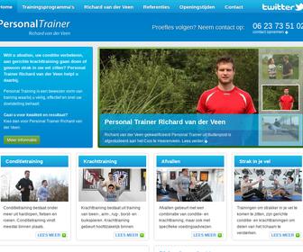 Person. Trainer Richard vd Veen