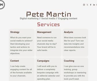 http://www.petemartin.net