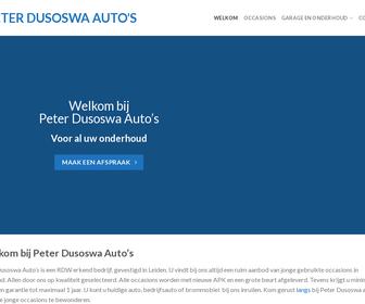 Peter Dusoswa Auto's