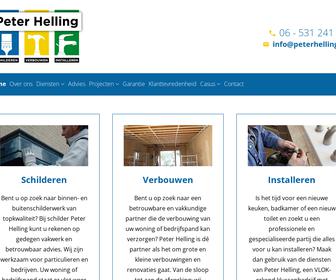 Peter Helling, Schilderen-Verbouwen-Install.