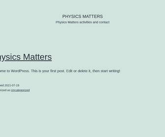 http://www.physicsmatters.eu