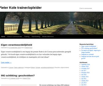 Pieter Kole Trainer/adviseur